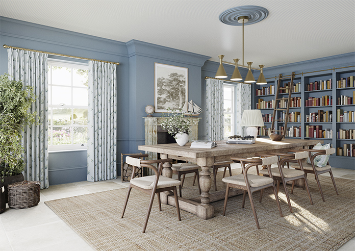 Upton, Apple Spray Smokes - Made to Measure Curtains - Image 7